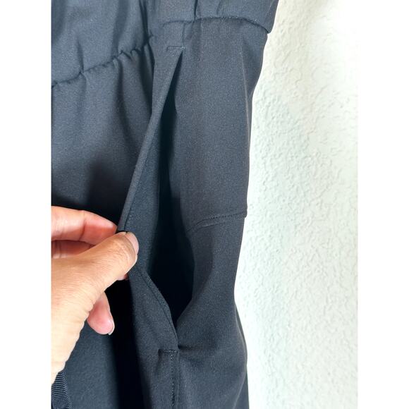 Lululemon Women’s Size 10 Black Crop Leggings With Side Pockets Mid/High Rise - Picture 6 of 11